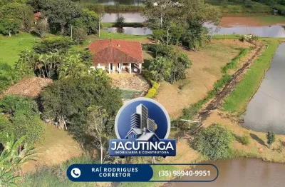 Excelente sítio com pesqueiro entre jacutinga e ouro fino á venda