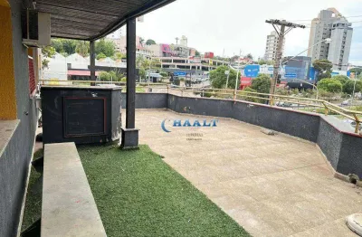 Salão para alugar, 90 m² por r$ 3.720,00/mês - bela vista - jundiaí/sp