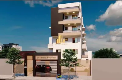 Apartamento com 2 quartos (1 suíte) no santa branca