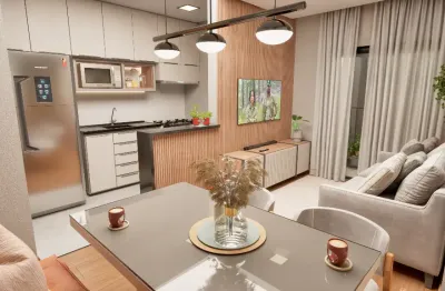 Apartamento de 2 quartos com suíte e varanda gourmet no Condomínio Rizz Campolim - Sorocaba à partir de R$450.000,00