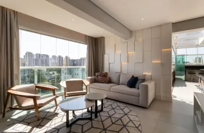 Apartamento à venda com 146m², 3 suítes, jacuzzi privativa, 2 vg e terraço gourmet na vila andrade