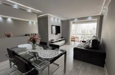 Apartamento mobiliado com 2 suítes em uma das ruas mais desejadas do tatuapé