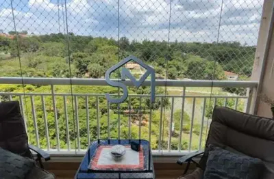Apartamento para venda em indaiatuba, chácara do trevo, 3 dormitórios, 1 suíte, 2 banheiros, 2 vagas