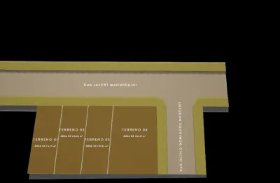 Terreno de esquina no residencial ipê - próximo ao parque atuba