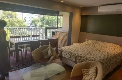 Apartamento mobiliado 48m² jardim paulista – 1 dormitório, 1 vaga