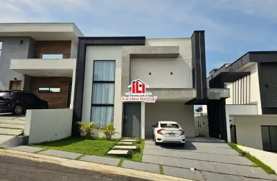 Casa duplex com 4 suítes semi mobiliado condominio morada dos pássaros
