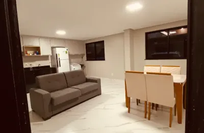 Apartamento mobiliado em residencial fechado com  1 suite e 1 quartos