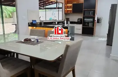 Linda casa de 4 dormit´rios, sendo 3 suítes - reserva do parque