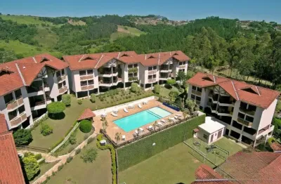 Apartamento com 2 dormitórios, suíte e lazer completo no cond. portal dos pinhais em serra negra