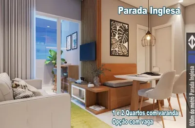 Apartamento à venda – 1 e 2 dormitórios | 600m do metrô parada inglesa