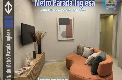 Apartamento a 3 minutos a pé do Metrô Parada Inglesa. Apenas 280 metros da estação