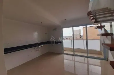 Cobertura à venda, 124 m² por r$ 1.180.000,00 - jardim - santo andré/sp