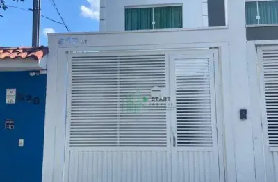 Sobrado à venda, 138 m² por r$ 699.000,00 - vila pires - santo andré/sp