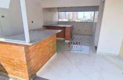 Cobertura com 2 dormitórios à venda, 202 m² por r$ 630.000,00 - campestre - santo andré/sp