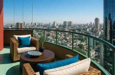 Cobertura com 5 dormitórios para alugar, 414 m² por r$ 22.643,41/mês - jardim - santo andré/sp