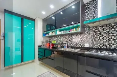 Apartamento à venda, 126 m² por r$ 1.350.000,00 - vila scarpelli - santo andré/sp