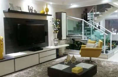 Sobrado à venda, 298 m² por r$ 1.780.000,00 - vila assunção - santo andré/sp