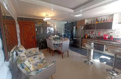 Cobertura à venda, 150 m² por r$ 620.000,00 - vila américa - santo andré/sp