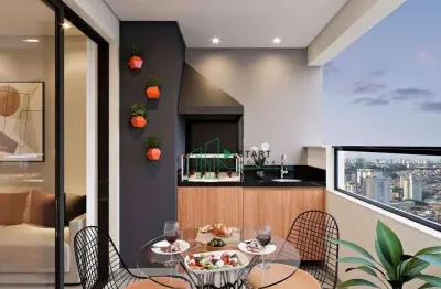 Apartamento para venda, 02 quartos, 01 vaga, 63m², campestre - santo andré/sp.