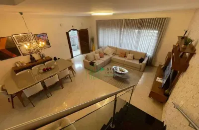 Sobrado alto padrão residencial com 3 suítes e 3 vagas à venda, 286m²