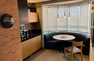 Apartamento alto padrão à venda, lazer completo, 4 suítes, 4 vagas, 227m², b. jardim - santo andré/sp.