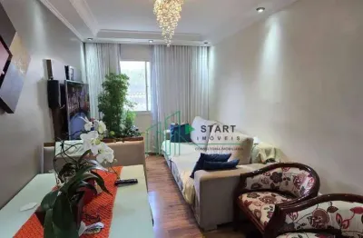Apartamento com 2 dormitórios à venda, 51 m² por r$ 280.000,00 - parque das nações - santo andré/sp