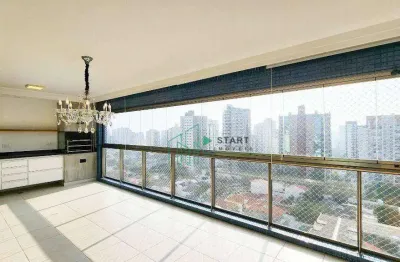 Apartamento para alugar, 175 m² por r$ 12.969,44/mês - jardim - santo andré/sp
