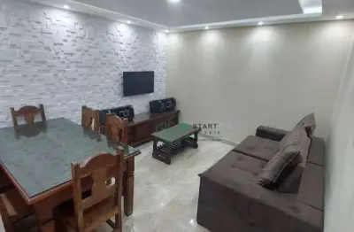Cobertura, 118 m² - venda por r$ 790.000,00 ou aluguel por r$ 4.245,00/mês - vila scarpelli - santo andré/sp