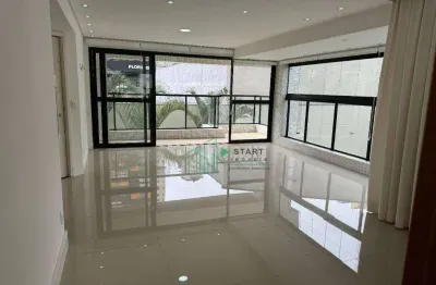 Apartamento com 3 dormitórios para alugar, 140 m² por r$ 9.985/mês - jardim - santo andré/sp