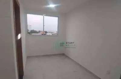 Apartamento com 2 dormitórios para alugar, 35 m² por r$ 2.065,00/mês - vila palmares - santo andré/sp