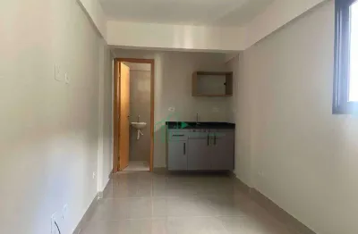 Kitnet com 1 dormitório para alugar, 22 m² por r$ 1.235,00/mês - parque das nações - santo andré/sp