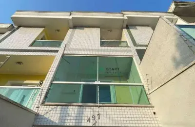 Sobrado com 3 dormitórios para alugar, 125 m² por r$ 2.985/mês - vila humaitá - santo andré/sp