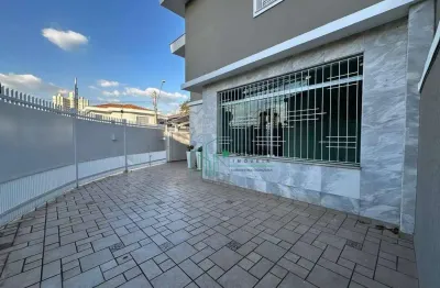 Sobrado para alugar, 175 m² por r$ 7.658/mês - jardim - santo andré/sp