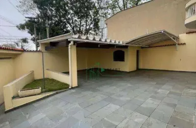 Sobrado com 4 dormitórios para alugar, 262 m² por r$ 7.347,51/mês - jardim - santo andré/sp