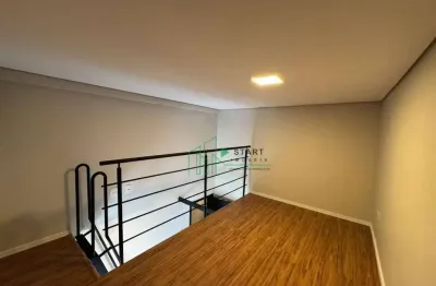 Kitnet para alugar, 23 m² por r$ 2.400,00/mês - bangu - santo andré/sp