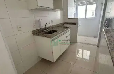 Apartamento com 2 dormitórios para alugar, 57 m² por r$ 3.493,49/mês - jardim - santo andré/sp