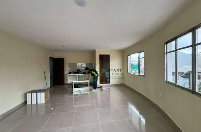 Kitnet com 1 dormitório para alugar, 42 m² por r$ 1.520/mês - parque das nações - santo andré/sp