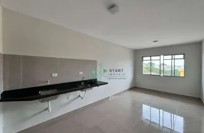 Kitnet com 1 dormitório para alugar, 23 m² por r$ 1.320/mês - parque das nações - santo andré/sp