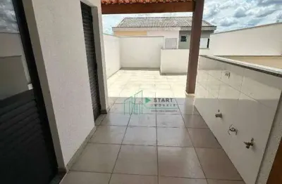 Cobertura com 2 dormitórios à venda, 80 m² por R$ 395.000 - Jardim Alvorada - Santo André/SP