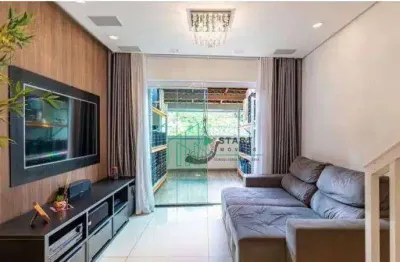 Sobrado com 3 dormitórios à venda, 207 m² por R$ 750.000,00 - Parque das Nações - Santo André/SP