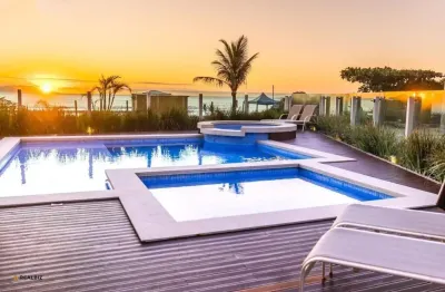 Frente mar exclusivo na praia de palmas com 3 quartos sendo todos suítes, mobiliado