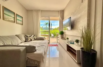 Piscina privativa! apartamento 2 quartos na praia de palmas, com 106m2