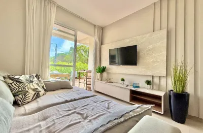 Piscina privativa! apartamento 2 quartos na praia de palmas, com 106m2