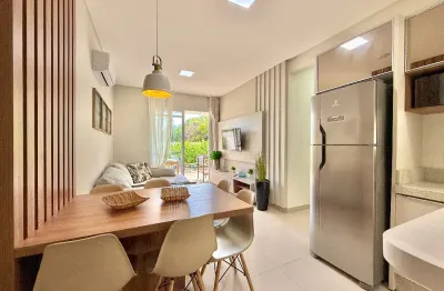 Piscina privativa! apartamento 2 quartos na praia de palmas, com 106m2