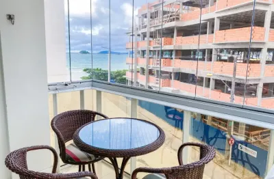 Pé na areia! apartamento vista para o mar, com 3 dormitórios na praia de palmas ️