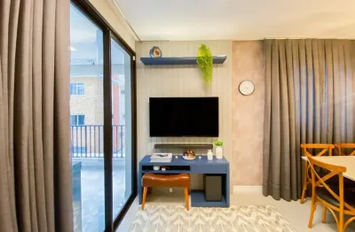 À 200 metros do mar! sofisticação e conforto: apartamento mobiliado com 3 dormitórios na praia de palmas