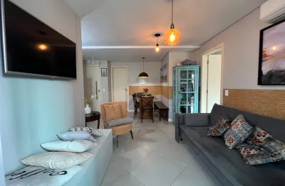 Apartamento mobiliado em palmas por r$ 499 mil, sua chance de ter imóvel na praia mais desejada de sc!