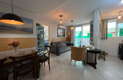 Apartamento mobiliado em palmas por r$ 499 mil, sua chance de ter imóvel na praia mais desejada de sc!