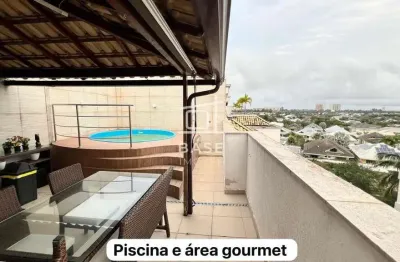 Cobertura com 4 quartos à venda na rua coronel aviador antônio arthur braga, 100, barra da tijuca, rio de janeiro por r$ 1.749.000