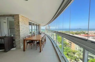 Apartamento alto padrão na praia da enseada, guarujá/sp